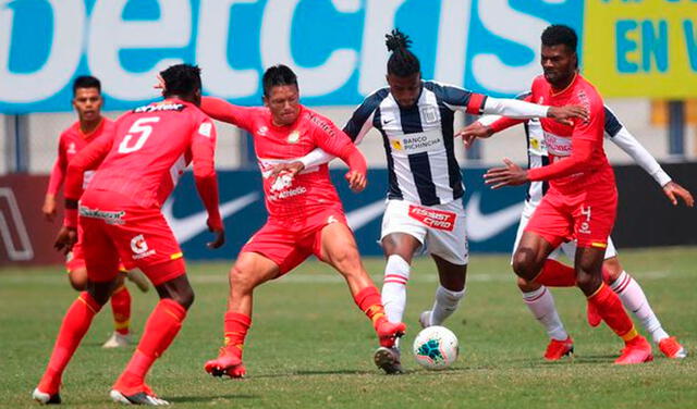Alianza Lima empató 1-1 con Sport Huancayo. Foto: Prensa Liga 1