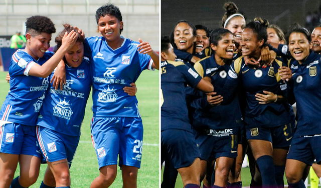 Carlos A. Mannucci se mide ante Alianza Lima femenino. Foto: composición/ Liga Femenina FPF
