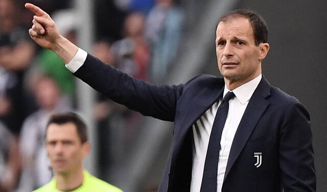 Allegri volvería a la Juventus tras estar un año sin dirigir a un equipo. Foto: AFP/Marco Bertorello