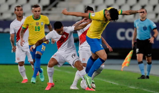 Perú cae ante Brasil por las semifinales de la Copa América 2021