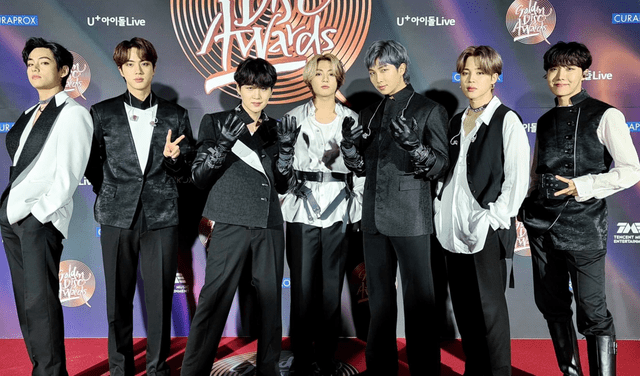 BTS sumó cuatro premios en los Golden Disc Awards 2022, a pesar de que no se presentó en vivo. Foto: GDA