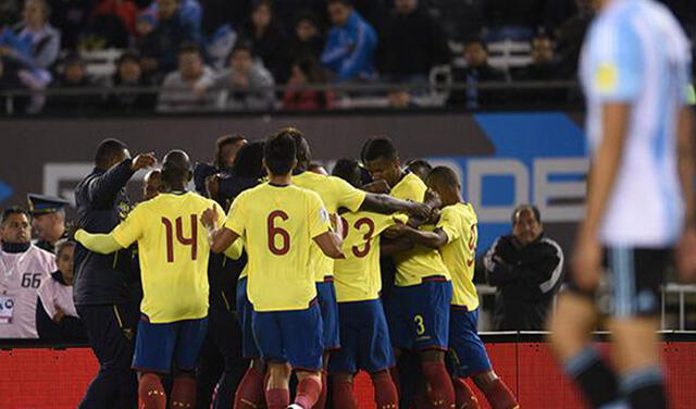 El 8 de octubre fue la última vez en la que Ecuador derrotó a Argentina. Fue 2-0 en el Monumental de River. Foto: difusión