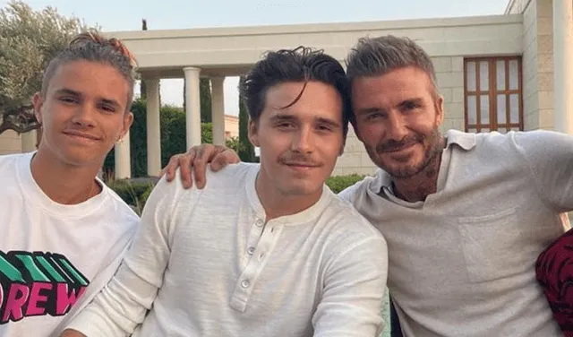 Los hijos mayores de David Beckham tiene 23 y 19 años