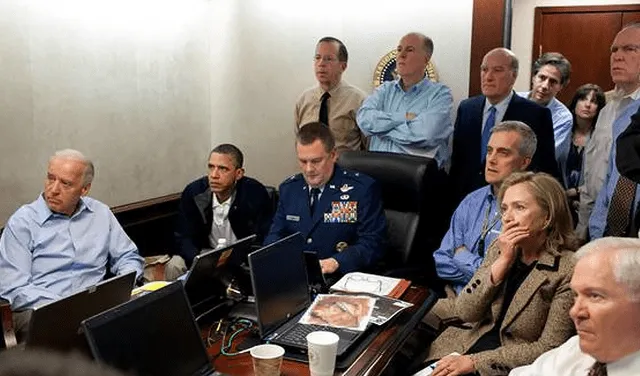 Barack Obama y sus más cercanos colaboradores siguen en tiempo real la operación en Pakistán contra Osama Bin Laden. Foto: AFP