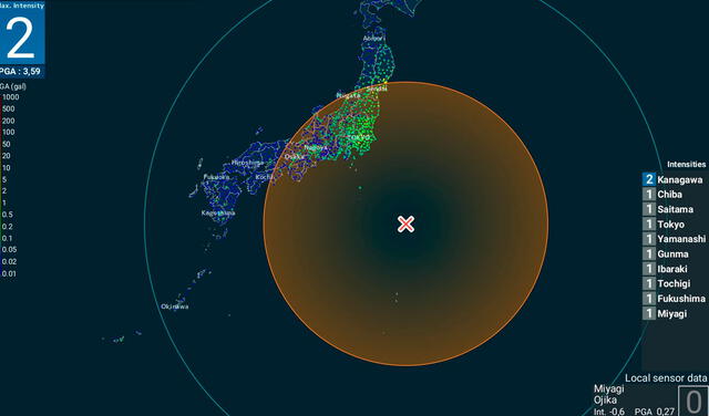 Terremoto de magnitud 6,5 sacude las islas Izu en Japón sin riesgo de tsunami