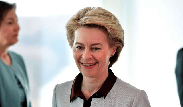 Ursula von der Leyen desempeñó el cargo de ministra de Defensa de Alemania desde 2013 hasta 2019. Foto: AFP