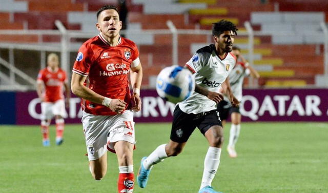 Cienciano y Melgar chocaron en el Inca Garcilaso de la Vega por la Copa Sudamericana. Foto: prensa Cienciano