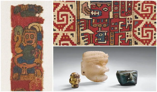 Subastarán piezas históricas de las culturas Inca, Nazca, Mochica y Wari en Francia | Ministerio de Cultura