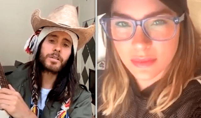 Belinda y Jared Leto