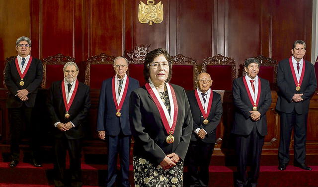 Marianella Ledesma y el Tribunal Constitucional.