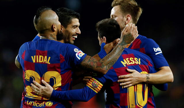 Luis Suárez, Arturo Vidal e Iván Rakitic dejaron Barcelona como parte del plan de renovación del club. Foto: EFE