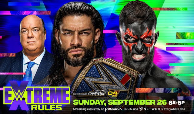 Roman Reigns se enfrentará a Demon Bálor por WWE Extreme Rules. Foto: WWE