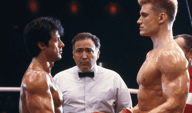Dolph Lundgren interpretó a Iván Drago en "Rocky IV" en 1985