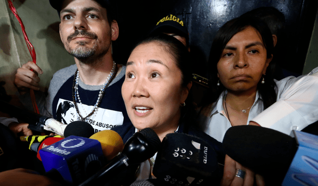 Keiko Fujimori, investigada por presuntos aportes ilícitos de Odebrecht y por dinero que entregaron empresarios para su campaña. Foto: Michael Ramón.