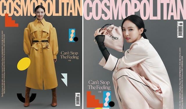 Nayeon en el número de noviembre para revista de moda. Foto: Cosmopolitan