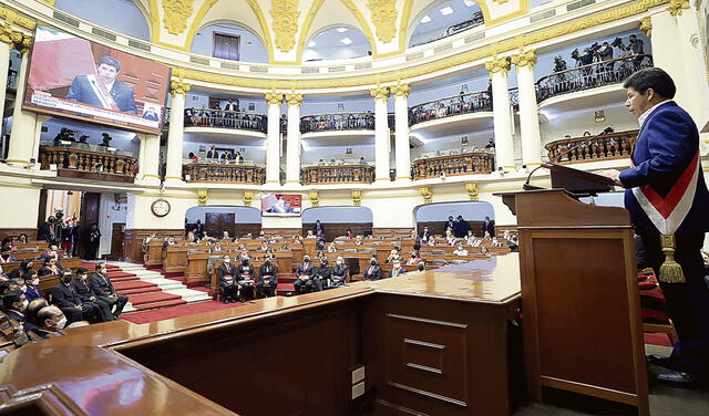 Crisis. En general, la CEP cuestiona a Castillo y al Congreso. Foto: difusión