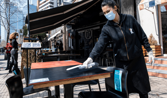 El trabajo de mesero es uno de los más comunes de los Estados Unidos. Foto: AFP