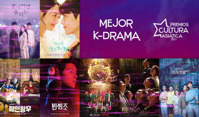 PCA 2021: Categoría Mejor K-drama. Foto: Composición LR