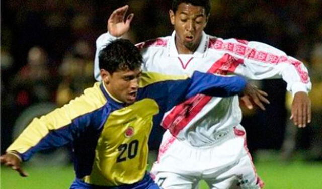 Con gol de Ñol Solano, la selección peruana venció 1-0 a Colombia por las Eliminatorias Corea-Japón. Foto: ElCincoCero.