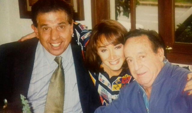'Chespirito' junto a Ramón Valdéz y Florinda Meza. Foto: archivo/La República