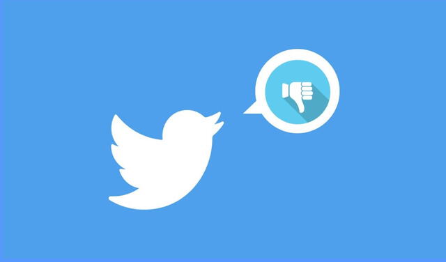 Twitter está probando el botón “No me gusta” en la red social