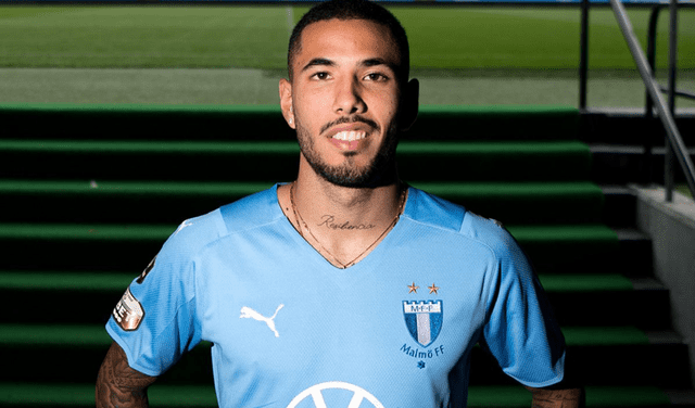 Sergio Peña jugó la Champions League 2021-2022. Foto: Malmö FF