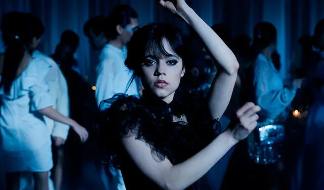 Jenna Ortega da vida a Merlina Addams en la nueva serie de Netflix. Foto: Netflix