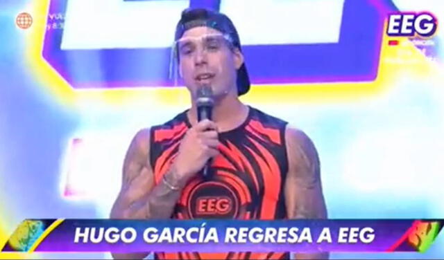 Hugo García sorprendió con su regreso al programa. Foto: captura de América TV