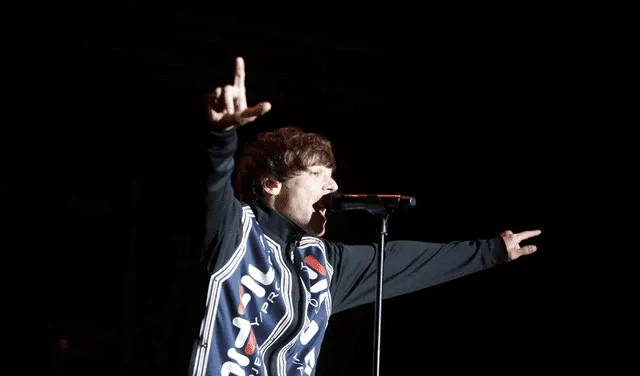 Louis Tomlinson emocionó a miles de fans en el Jockey Club