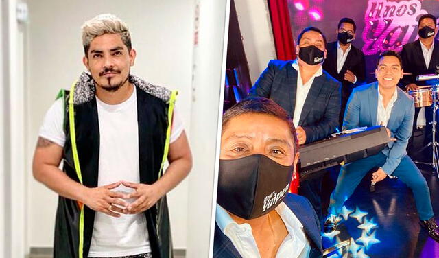 El cantante y la orquesta de cumbia tienen proyectos nuevos para este 2021. Foto: composición de Instagram