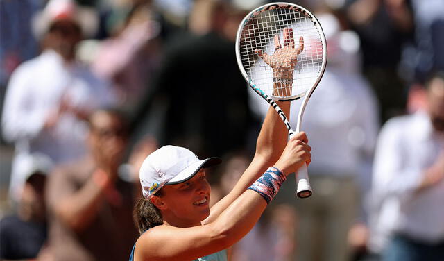 Iga Swiatek tiene solo un título Grand Slam, el Roland Garros del 2020. Foto: AFP