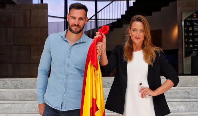 Saúl Craviotto y Mireia Belmonte serán los abanderados de España. Foto: COE