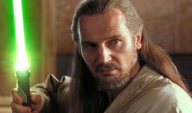 Liam Nesson interpretó al maestro jedi en 1999. Foto: Lucasfilm