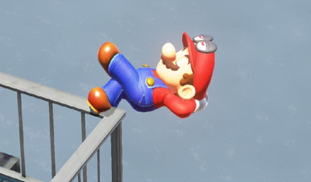 El fontanero durmiendo en Super Mario Odyssey. Foto: Vandal