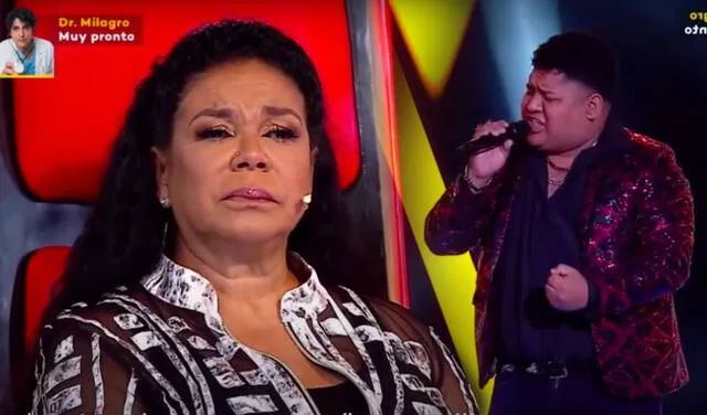 La voz Perú: Eva Ayllón llora al recordar a su padre con la canción “Fabricando fantasías”