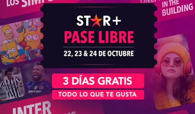 Star Plus llegó a Perú y Latinoamérica el 31 de agosto de 2021. Foto: Star Plus
