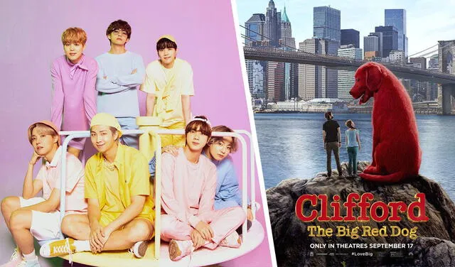 "Dynamite" (2020) fue la canción que le dio a BTS su primera nominación a los Grammy. Foto: composición/BIGHIT Music/Paramount