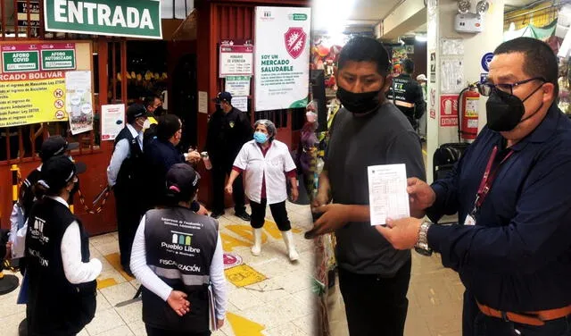 Operativo se extendió durante todo el día. Ciudadanos se regresaron a sus viviendas a tramitar su carnet de vacunación. Foto: Municipalidad de Pueblo Libre