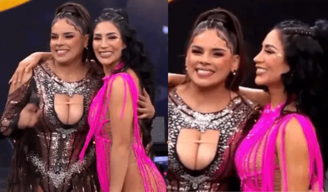 Giuliana Rengifo gana a Leysi Suárez en versus de “El gran show” y terminan abrazadas