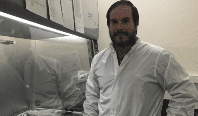 Sergio Santa María estudió la carrera de Biología y actualmente integra la misión BioSentinel