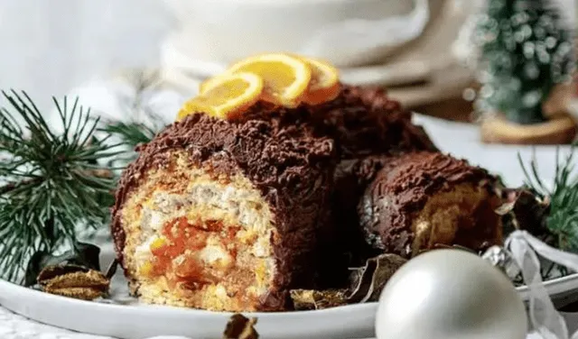 Cómo preparar el Tronco navideño Cómo preparar el Tronco navideño