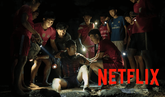 Rescate en una cueva en Tailandia, Netflix