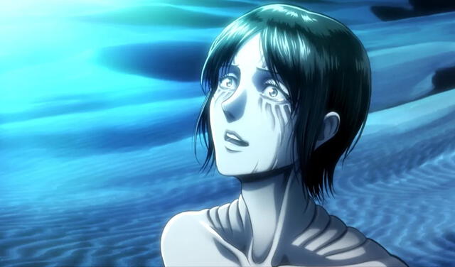 Ymir regresa a su forma humana. Foto: WIT Studio