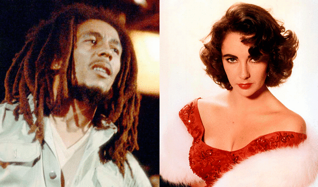 Bob Marley y Elizabeth Taylor fueron dos de los famosos nacidos bajo el signo del mono. Foto: composición