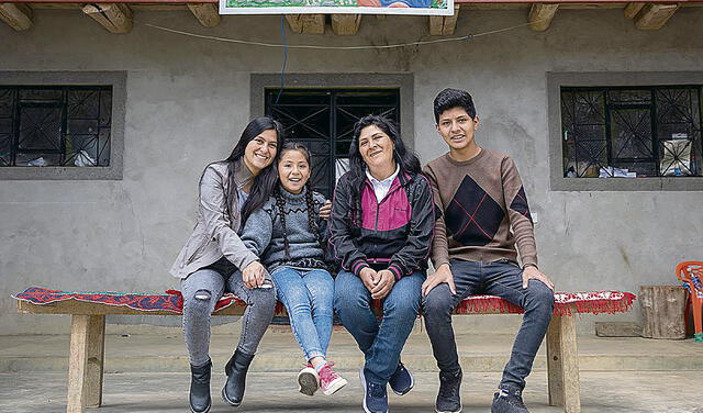 Familia. Esposa e hijos no habitan en la Casa de Pizarro. Foto: difusión
