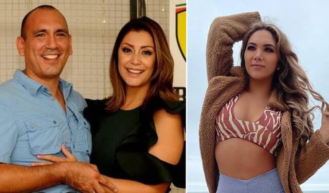 Isabel Acevedo promocionó en sus redes sociales una empresa que compite directamente con el negocio de Karla y Rafael. Foto: composición/ Instagram