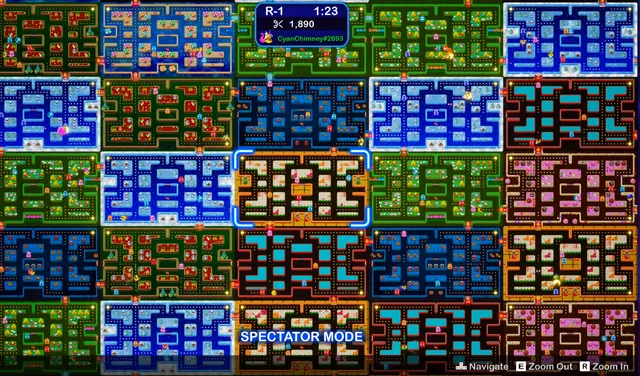 Pac-Man Mega Tunnel Battle admitirá hasta 64 jugadores. Foto: Google Stadia / YouTube