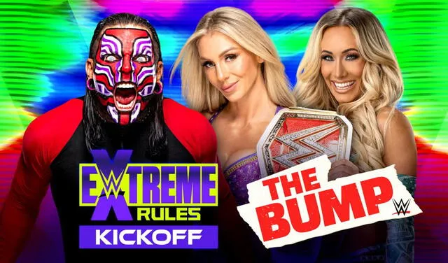 Jeff Hardy, Charlotte y Carmella estarán presentes en WWE Extreme Rules. Foto: WWE
