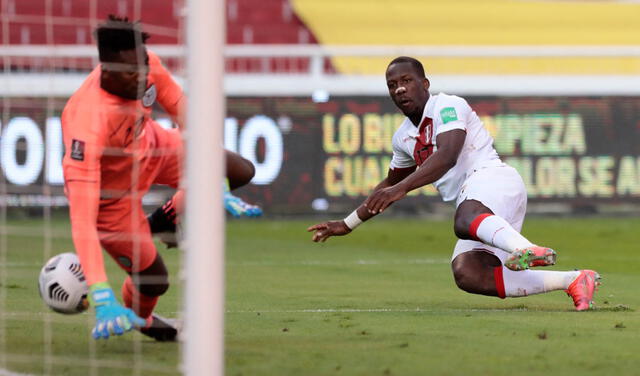 Con Perú, Advíncula marcó un gol en este 2021. Foto: AFP