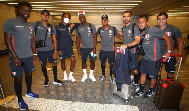 Selección peruana ya arribó a Doha, Qatar